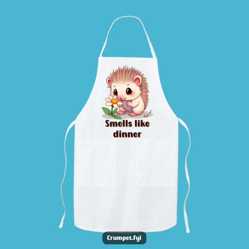 Funny Echidna Apron: Curious Kitchen Helper, Perfect Humorous Gift
