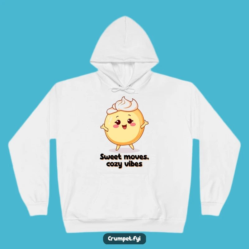 Funny Danish Pastry Hoodie: Cozy Hoodie with Cheerful Character, Perfect Funny Gift