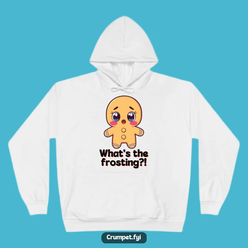 Funny Gingerbread Man Hoodie: Cozy Up in Shock with This Pastry
