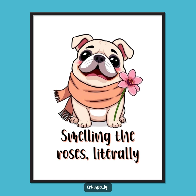Free Printable Bulldog Wall Art - Cozy Downloadable Decor for Happy Homes