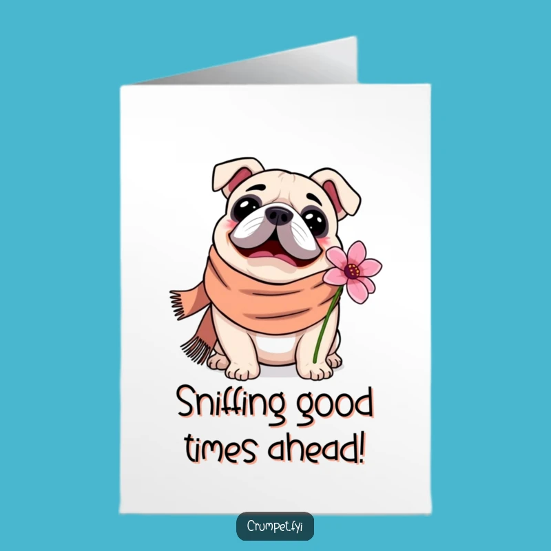 Free Printable Bulldog Birthday Card - Cozy Downloadable Gift for Animal Lovers