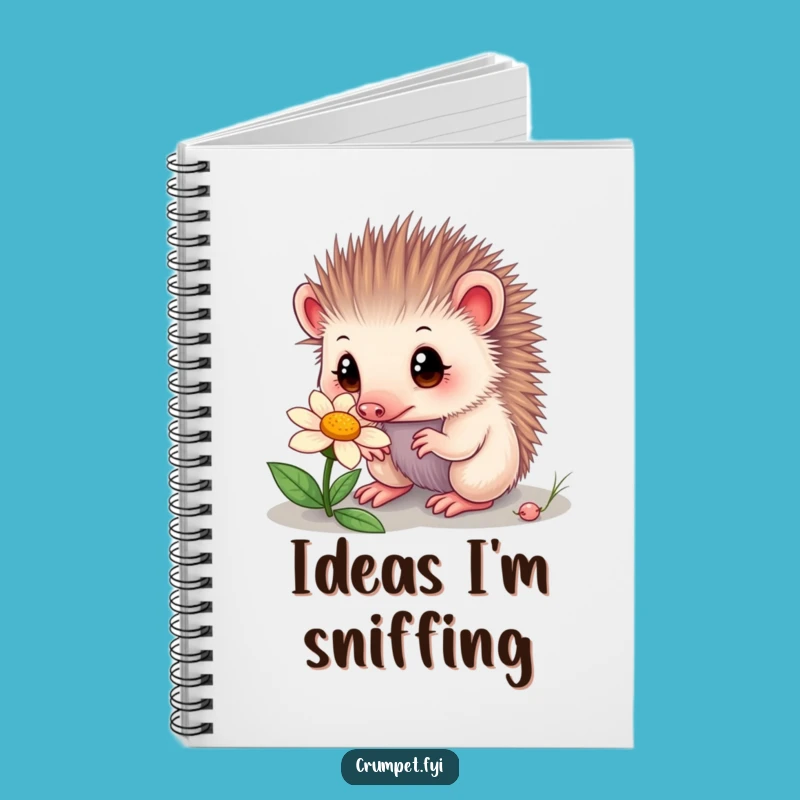 Funny Echidna Notebook: Curious Explorer's Journal, Perfect Humorous Gift