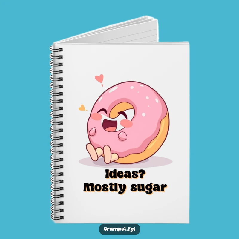 Funny Giggling Donut Notebook: Jot Down Laughs with This Hilarious Pastry
