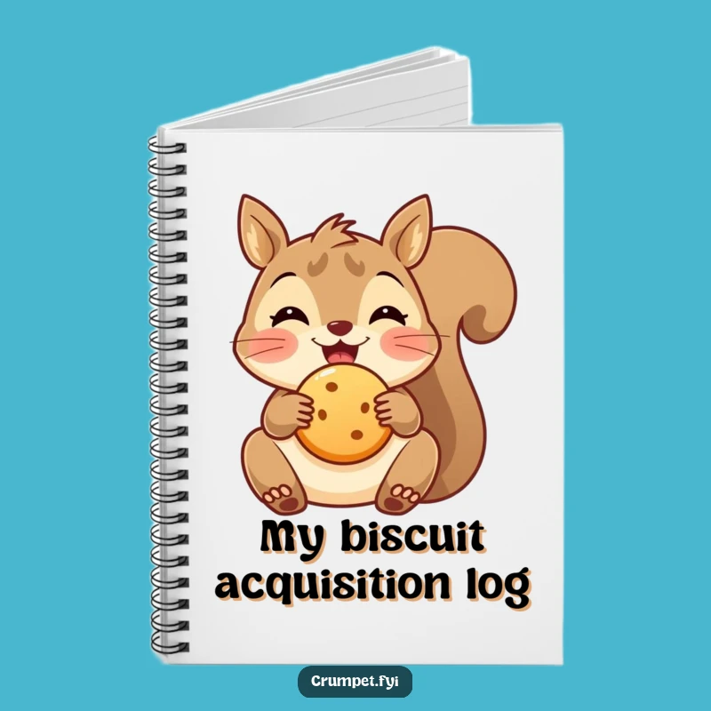 Funny Squirrel Notebook - Journal Your Treats and Ideas