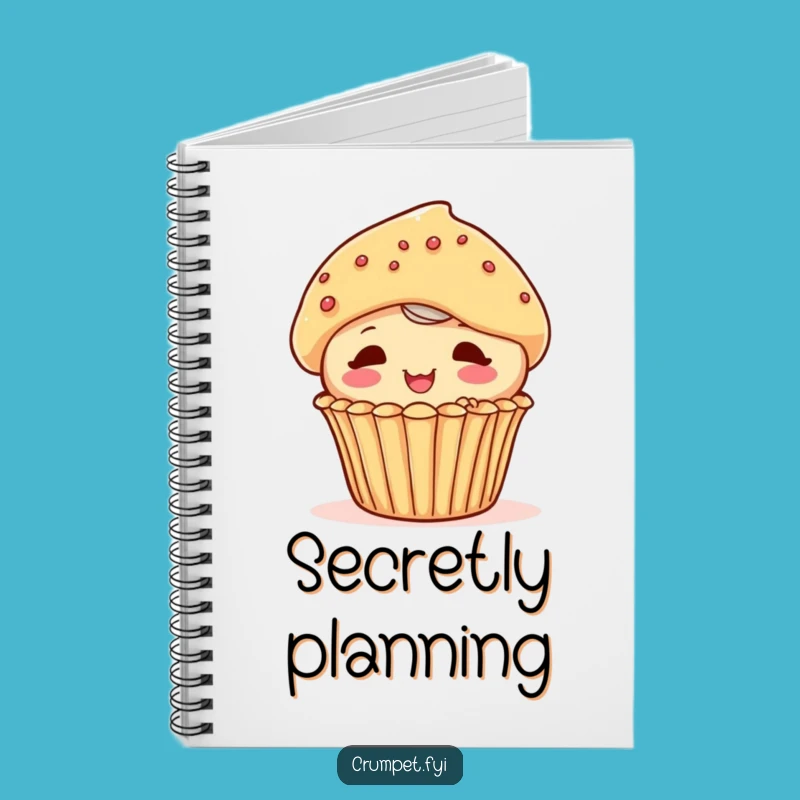 Funny Muffin Notebook: Jot Down Playful Ideas with This Pastry Partner