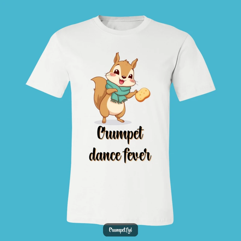 Funny Squirrel Jigging T-Shirt: Silly Woodland Critter Tee, Great Funny Gift