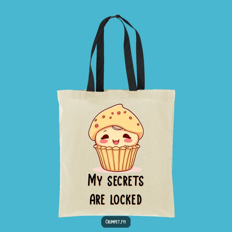 Funny Muffin Tote Bag: Carry Your Playfulness with This Peek-a-Boo Bag